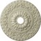 Ekena Millwork Vaduz Ceiling Medallion (Fits Canopies up to 3 1/2"), 23 1/2"OD x 3 1/2"ID x 2 1/8"P, Clear Yellow CM23VACYF - alternate 1